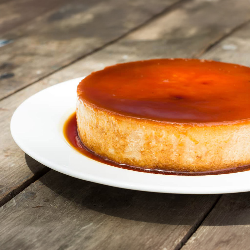 Flan napolitano